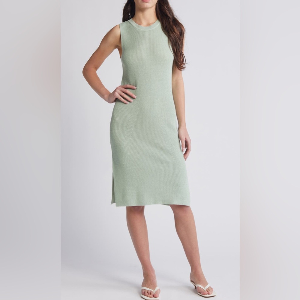 Vero Moda Newlexsun Rib Sleeveless Sweater Dress